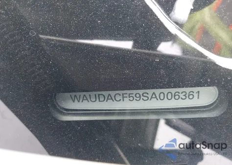 2025 Audi A5 Sportback Premium 45 Tfsi S Line Quattro S Tronic from USA, damaged, VIN WAUDACF59SA006361